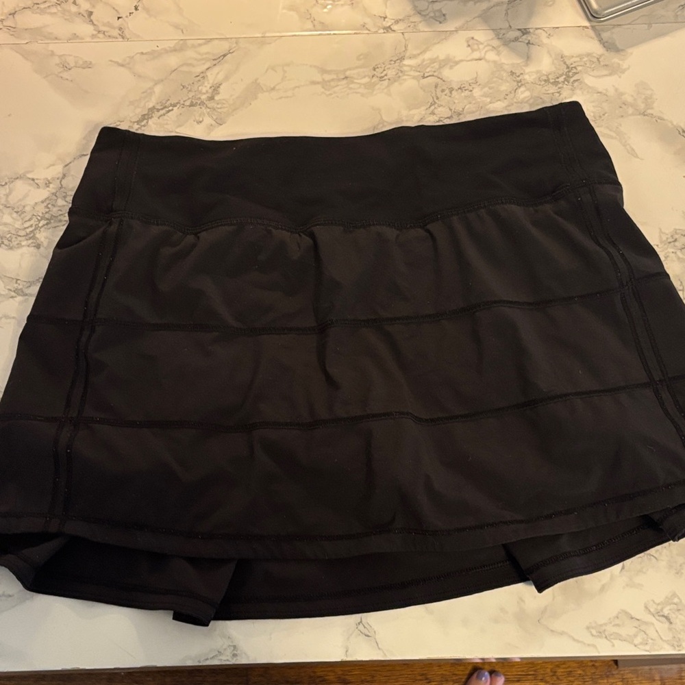 lululemon athletica Black Layered Athletic Skirt